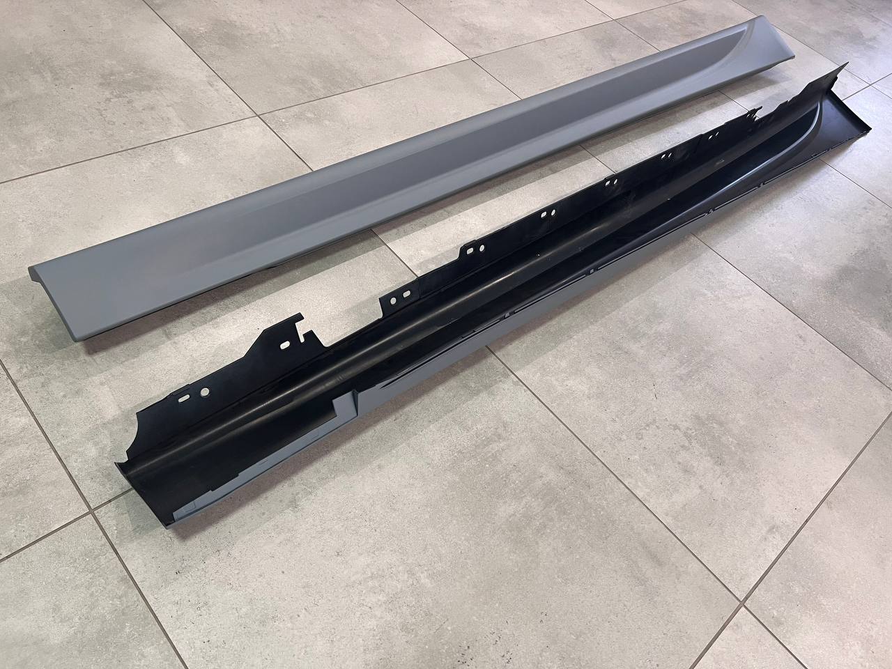 Накладки на пороги M-paket BMW 3 series F30 / F31 2012-2018 4