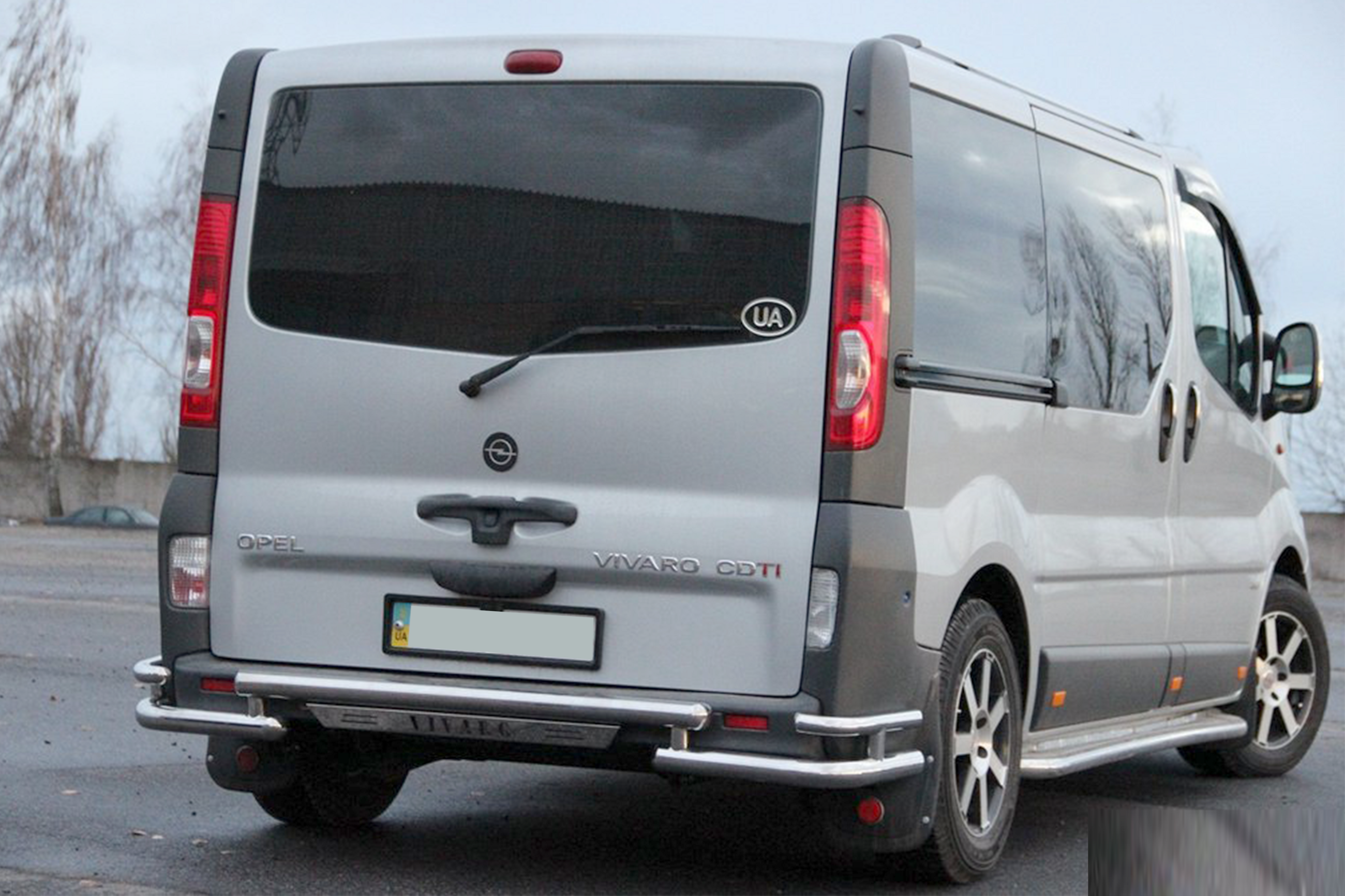 Задній захист AK-Special (нерж) 4