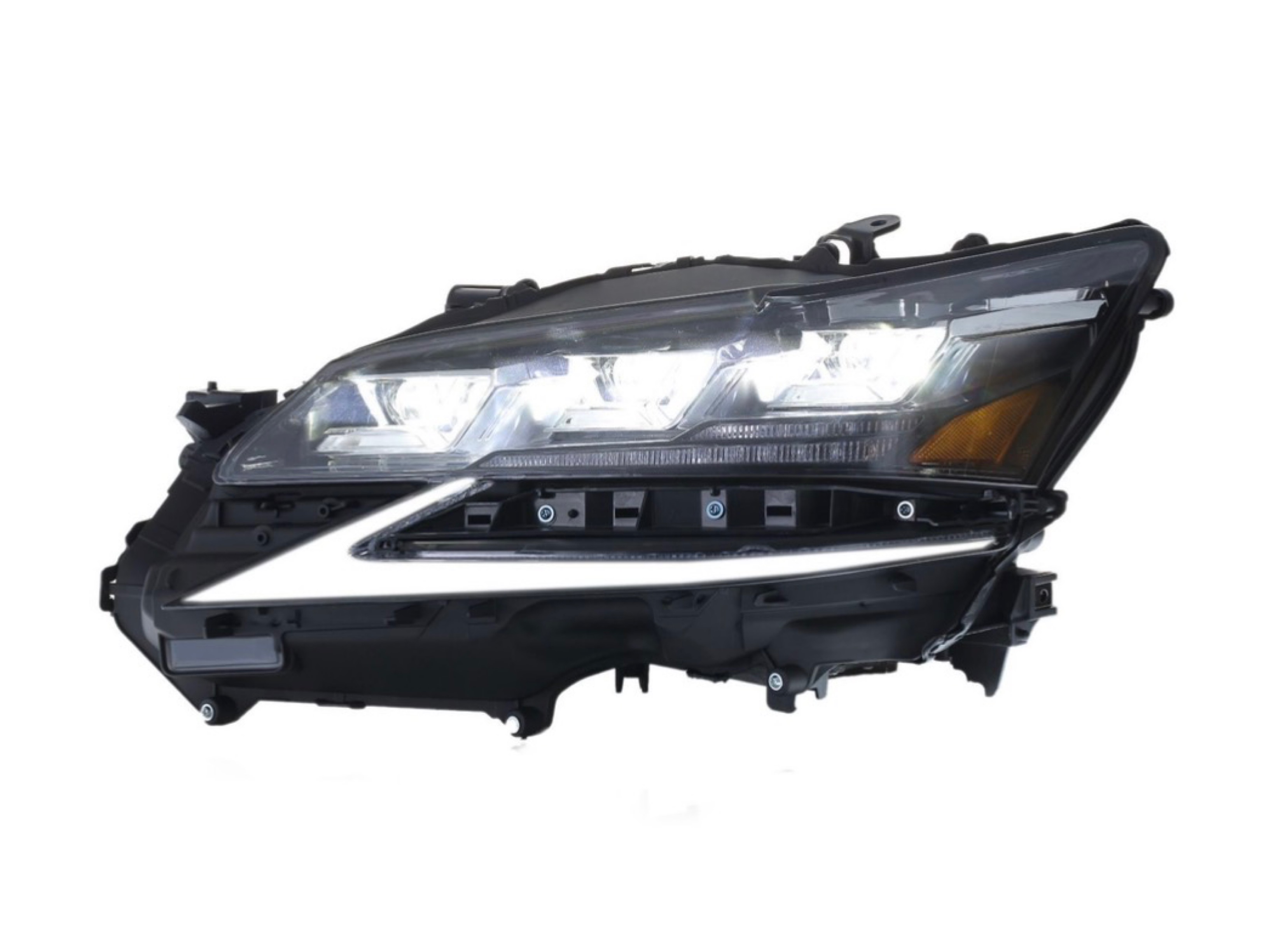 Фари FULL LED 3 лінзи Lexus GS рестайлінг 2016+ 2