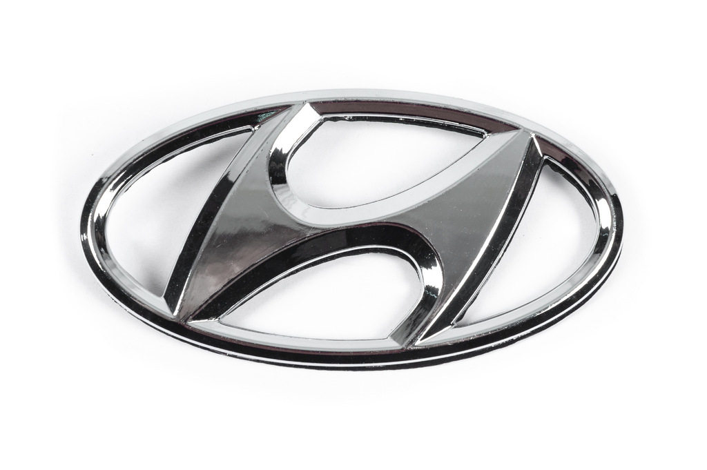 Емблема 86300-1J500 (125 мм на 65 мм)