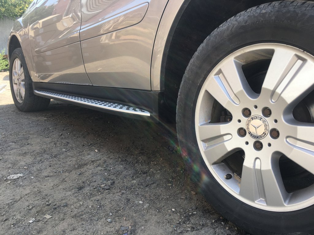 Бокові пороги OEM (2 шт., Алюміній) 6