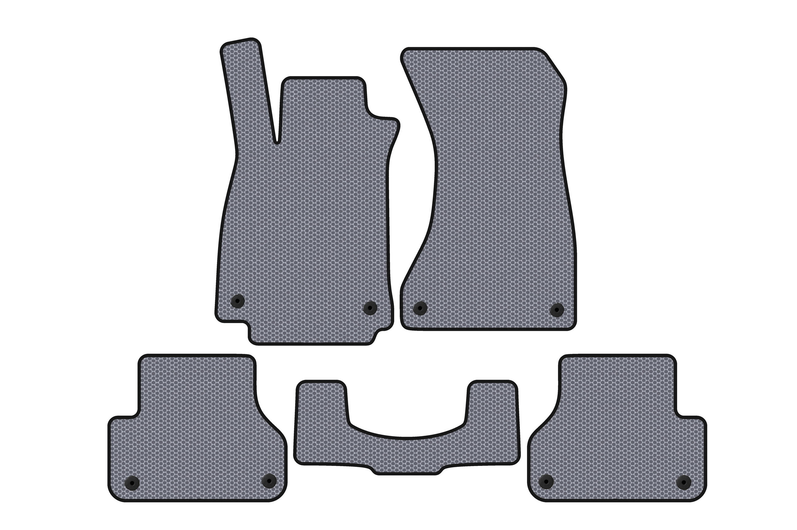 Гумові килимки Carsuit V1 (Sedan, сірий)