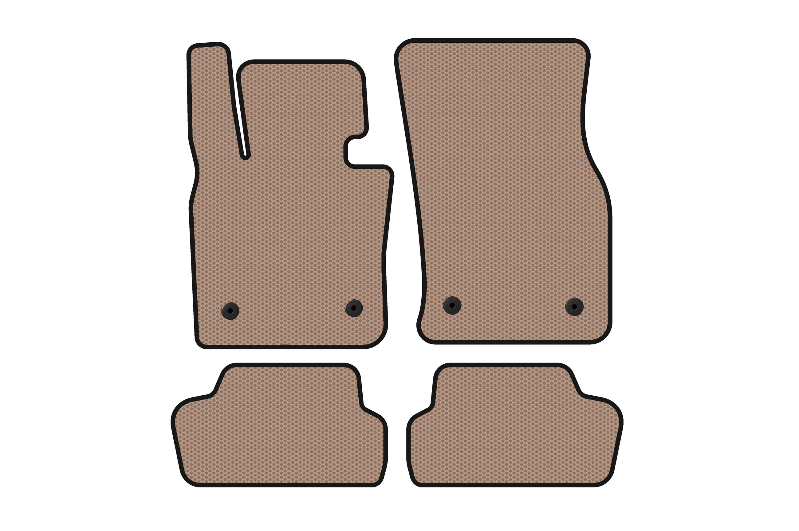 Гумові килимки Carsuit (для F56, бежевий)