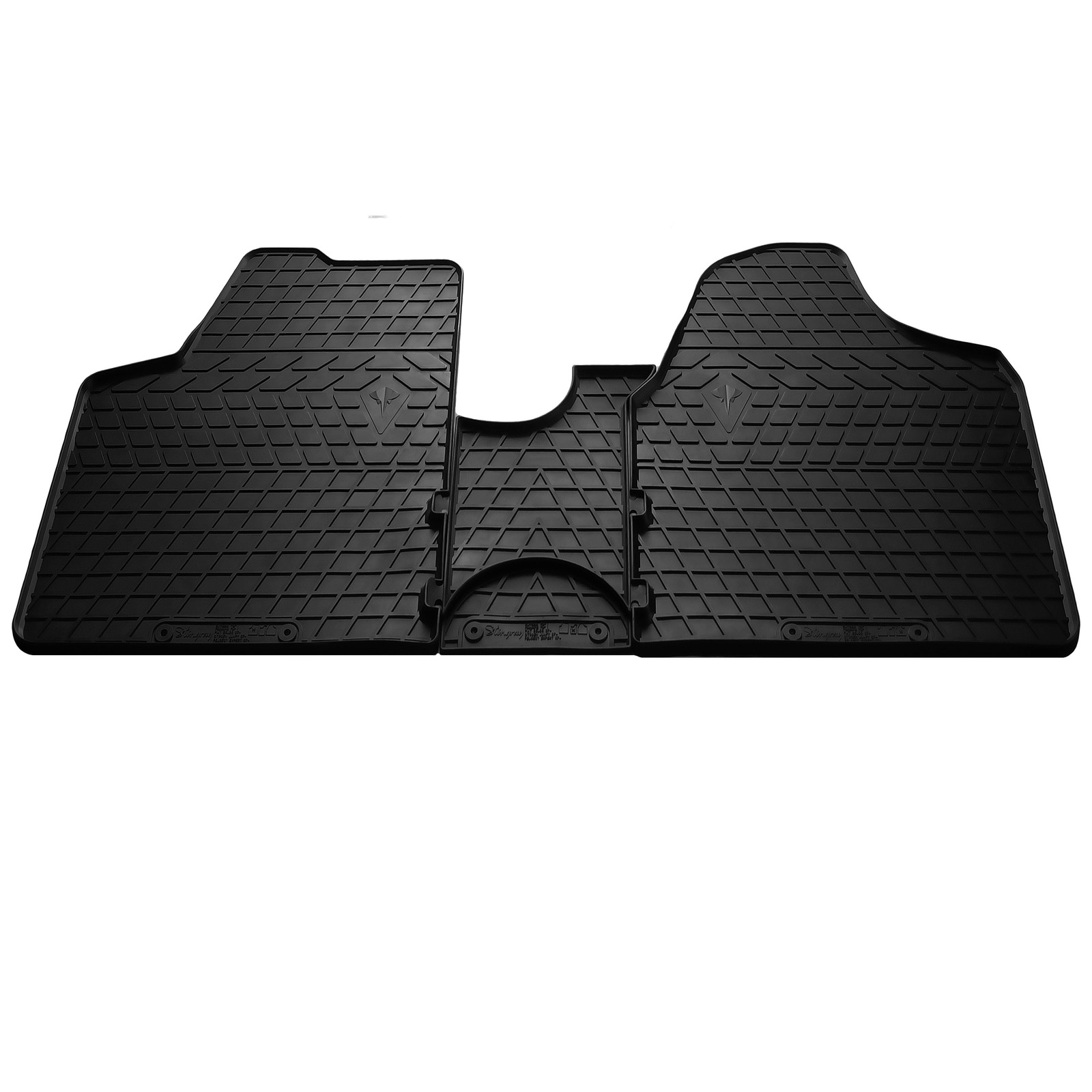 Гумові килимки (3 шт, Stingray) Premium - без запаху гуми