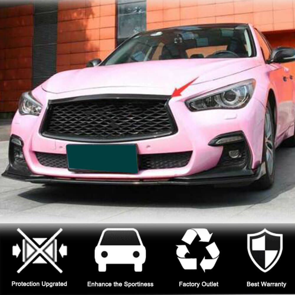 Обведення решітки радіатора (для Q50 2018-2022, Карбон) 4