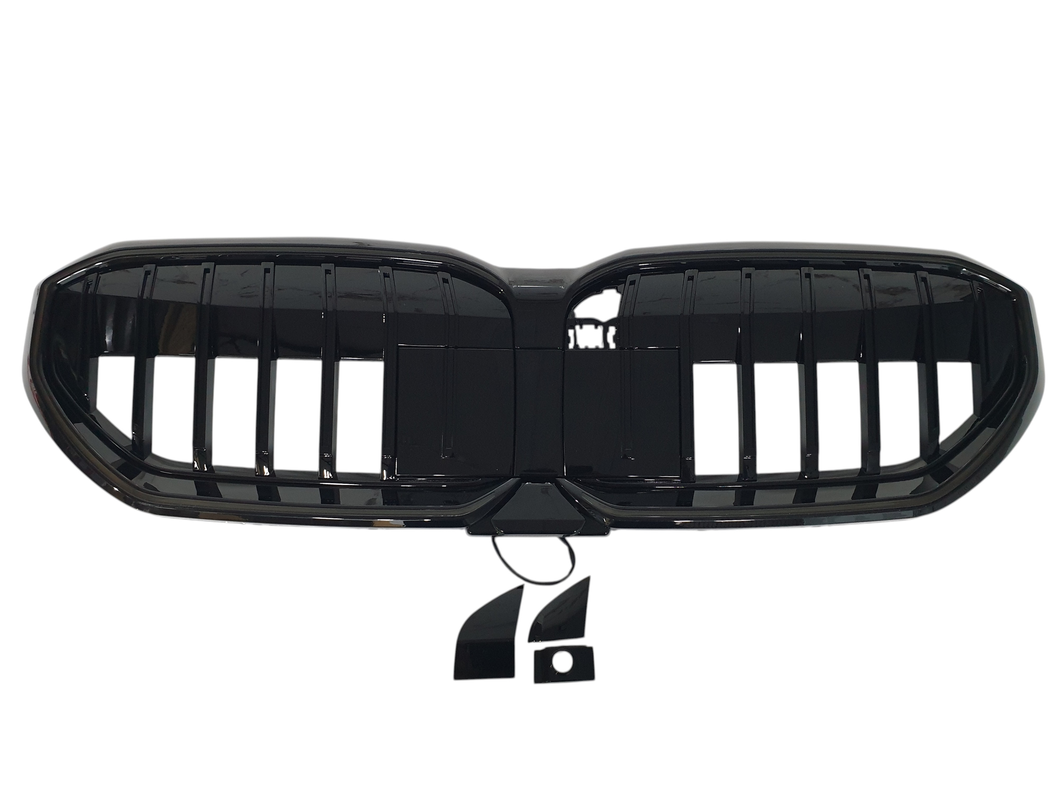 Ніздрі Чорний глянець LED (Iconic Glow) на BMW 5 Series G60 / G61 2023-2025 року 4