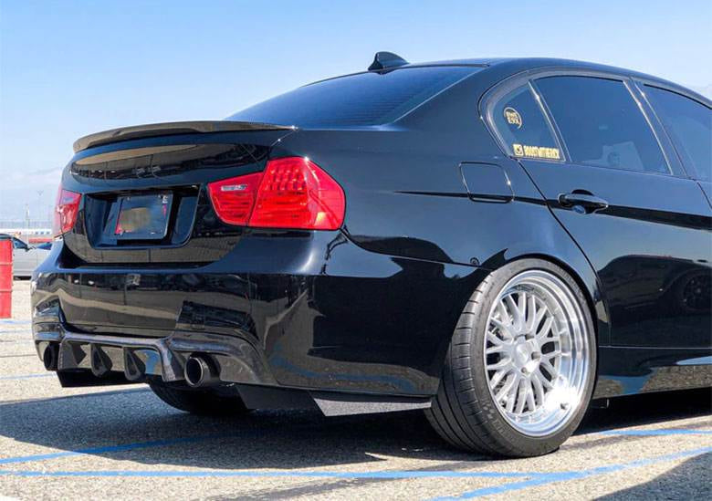 Дифузор заднього бампера (для E90 M-Sport, Карбон) 6