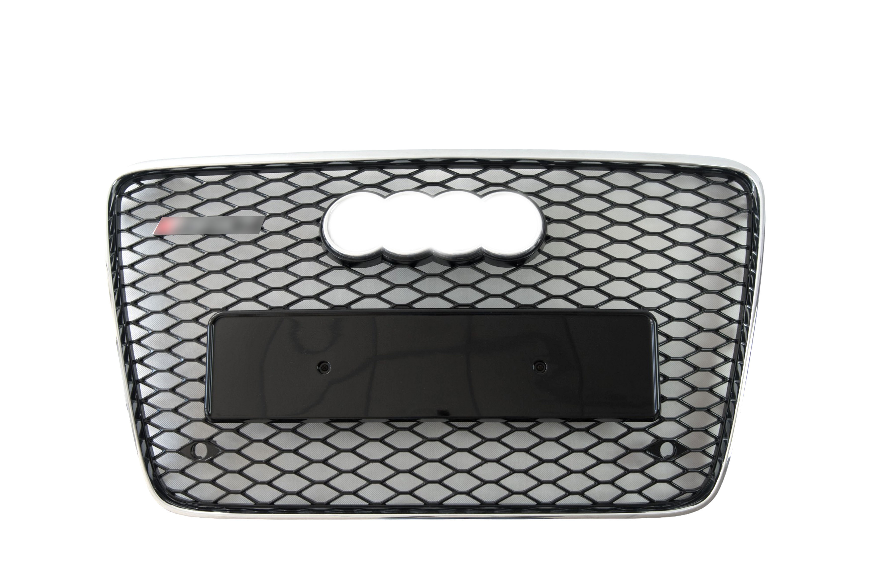 Решітка радіатора Chrome Black (в стилі RSQ7) на Audi Q7 4L 2005-2015 року