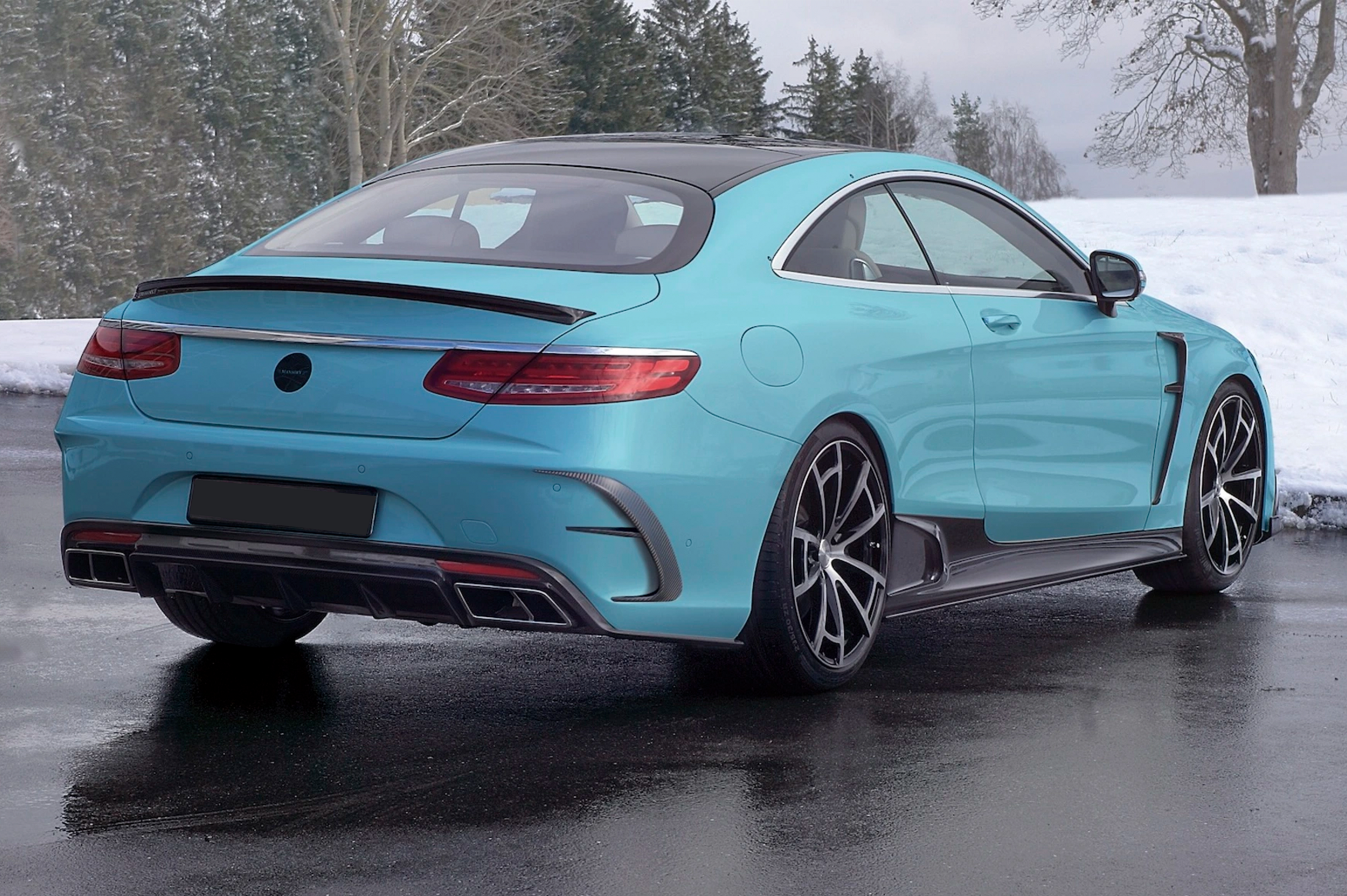 Комплект обвісів MNSR Carbon (для S63 Coupe 2017-2020) 2