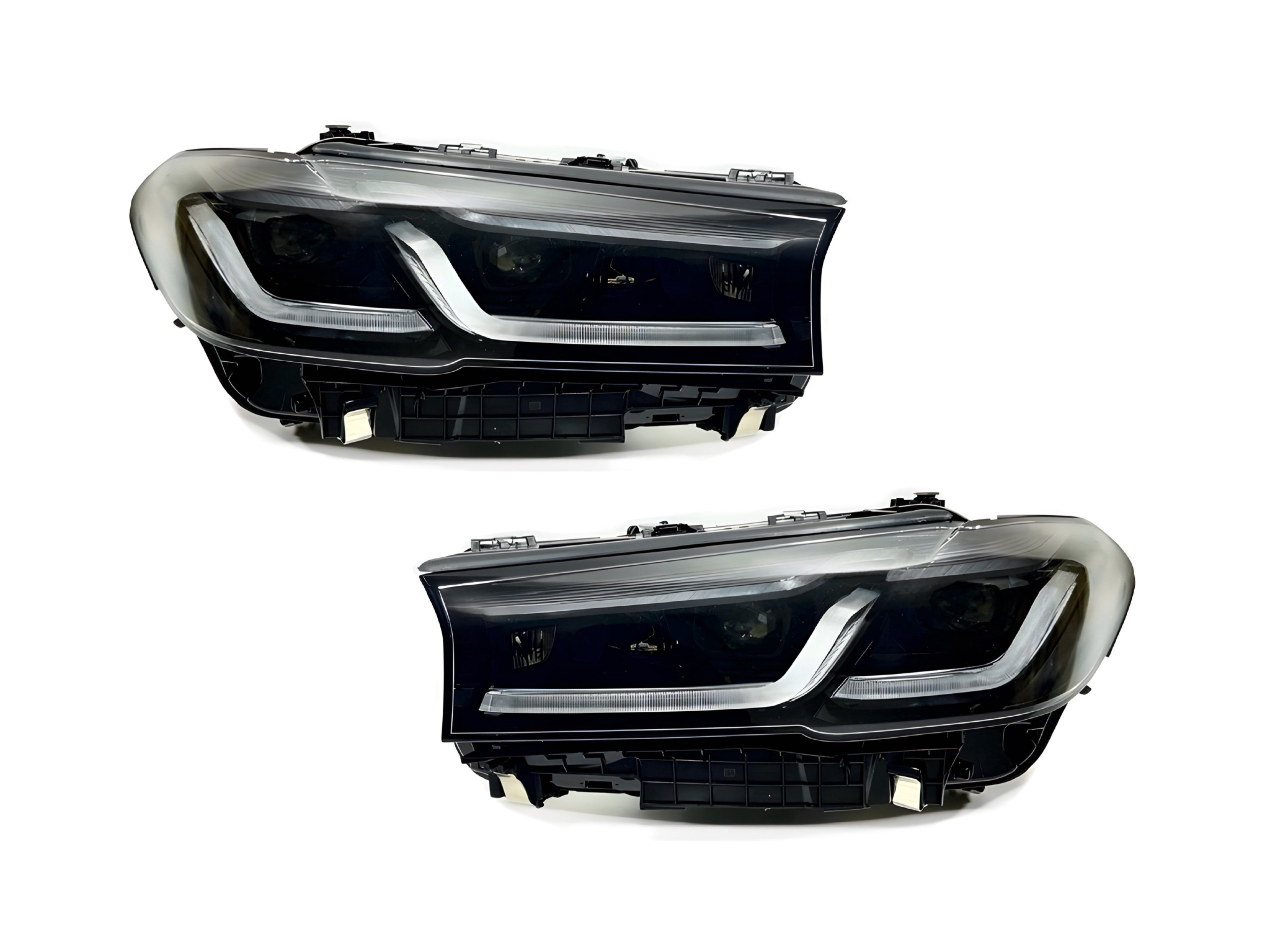 Фари Shadow Line LED LCI 2020+ рестайлінг для BMW G30 / G31 2016-2020 2шт. із заміною бампера на 20+