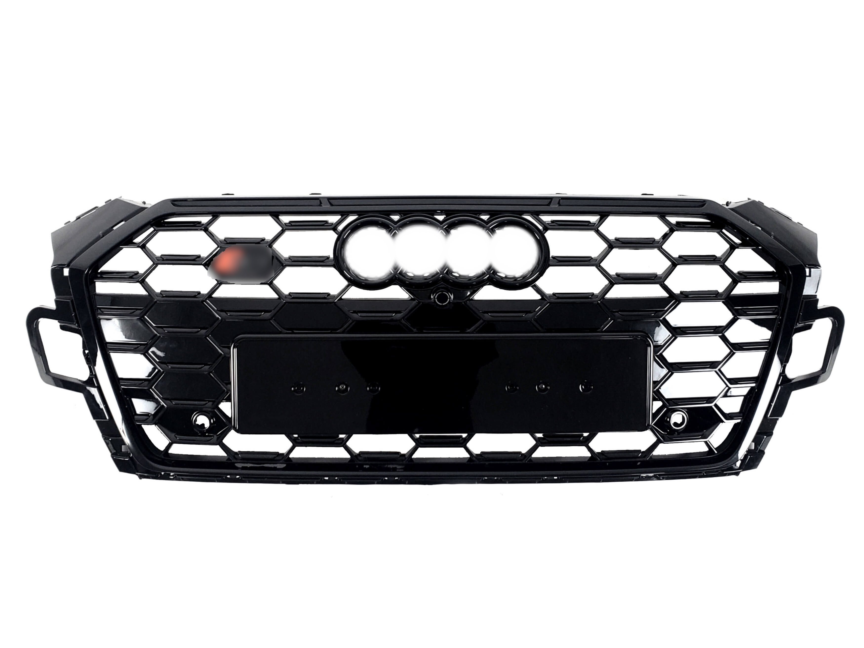 Решітка радіатора Full Black (Gloss) (в стилі S5) на Audi A5 B9 2020-2023 року