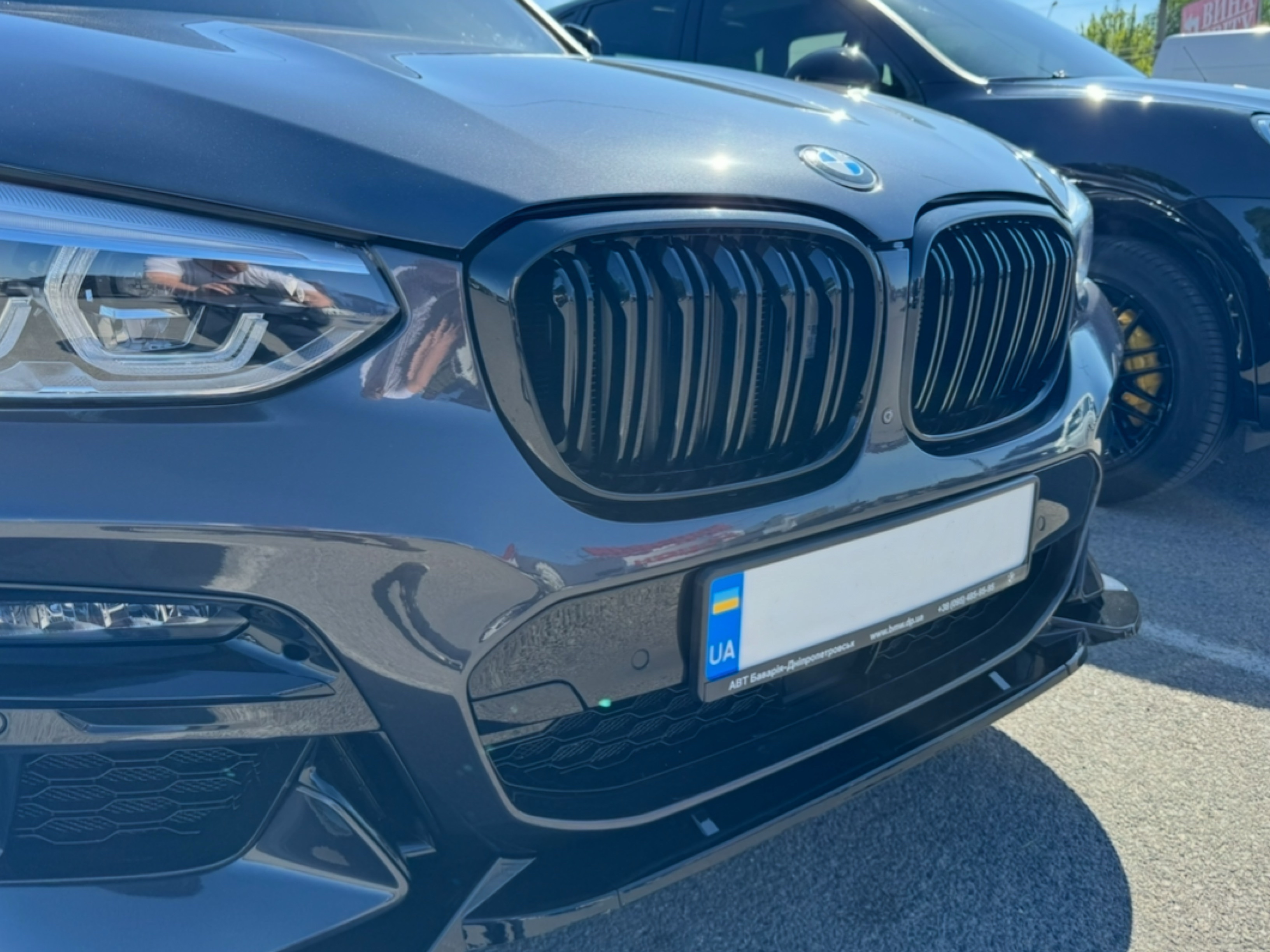 Решітка радіатора ніздрі M стиль BMW X3 G01 X4 G02 2018-2021 4