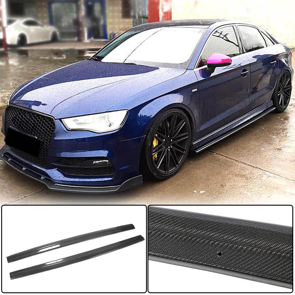 Бокові пороги V3 (для S-Line Sedan, Карбон) 2