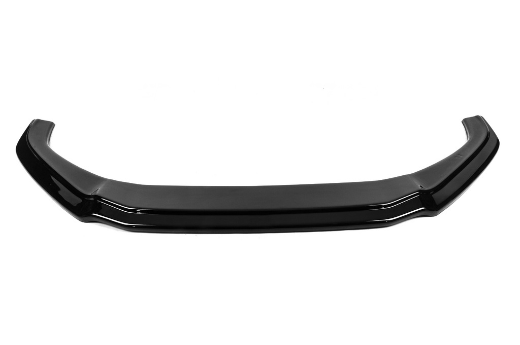 Передня Lip накладка V-1 (для S-Line, 2015-2019, чорний глянець) 2