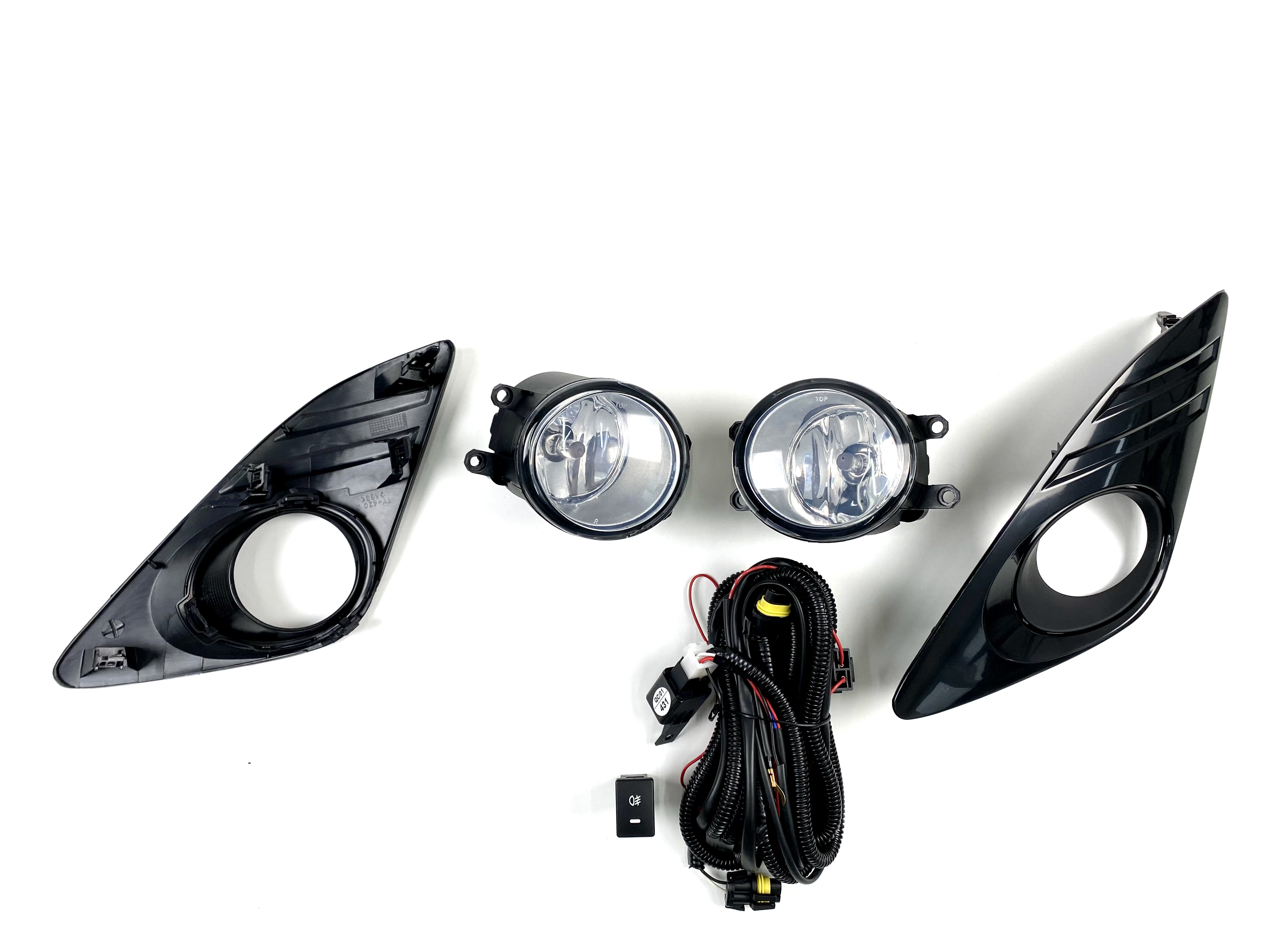 Комплект протитуманних фар Toyota Camry 50 USA LE/XLE 2012-2014 Black 2