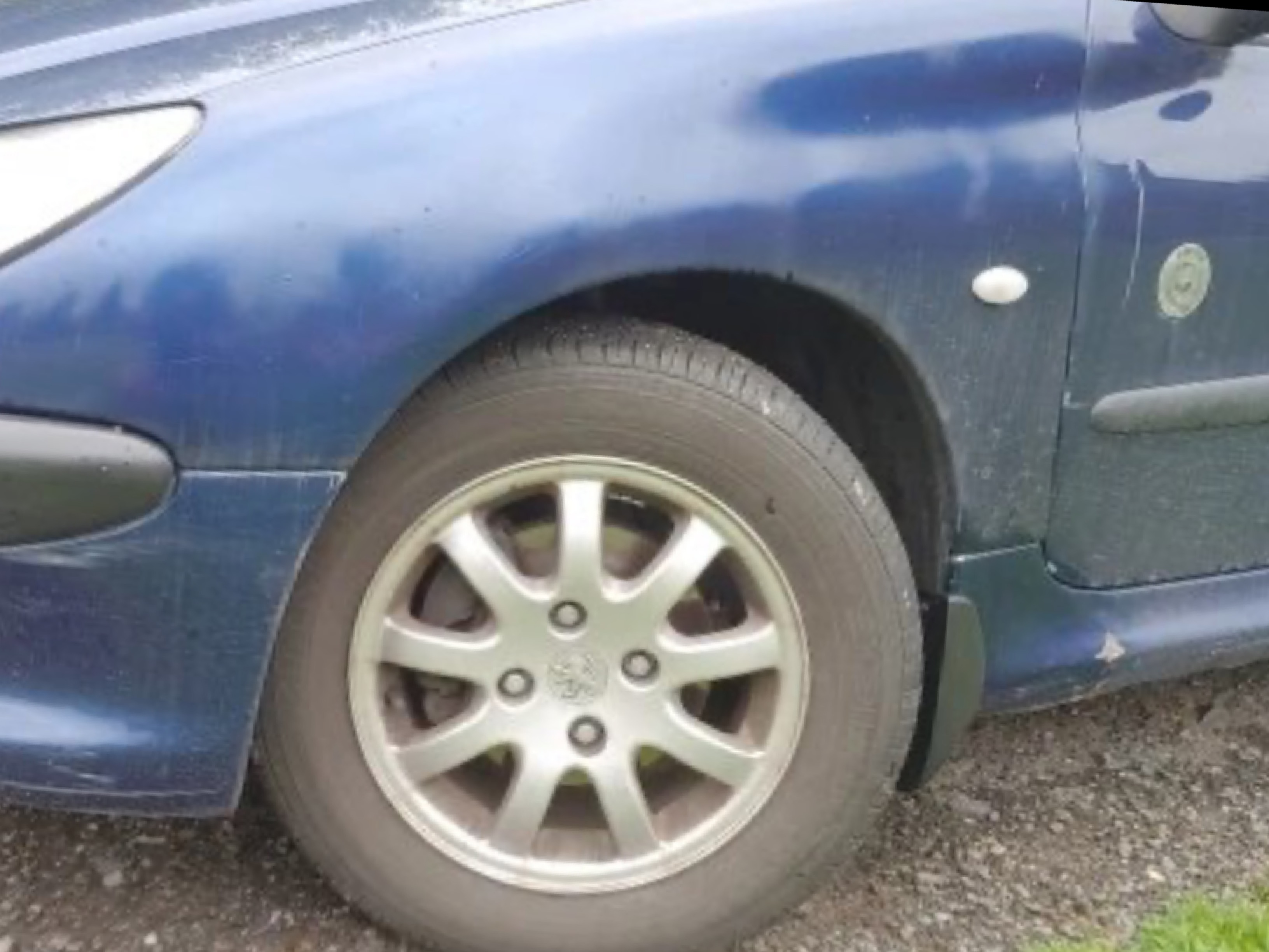 Бризковики Peugeot 206 хетчбек 2004-2008, комплект 4шт. 3