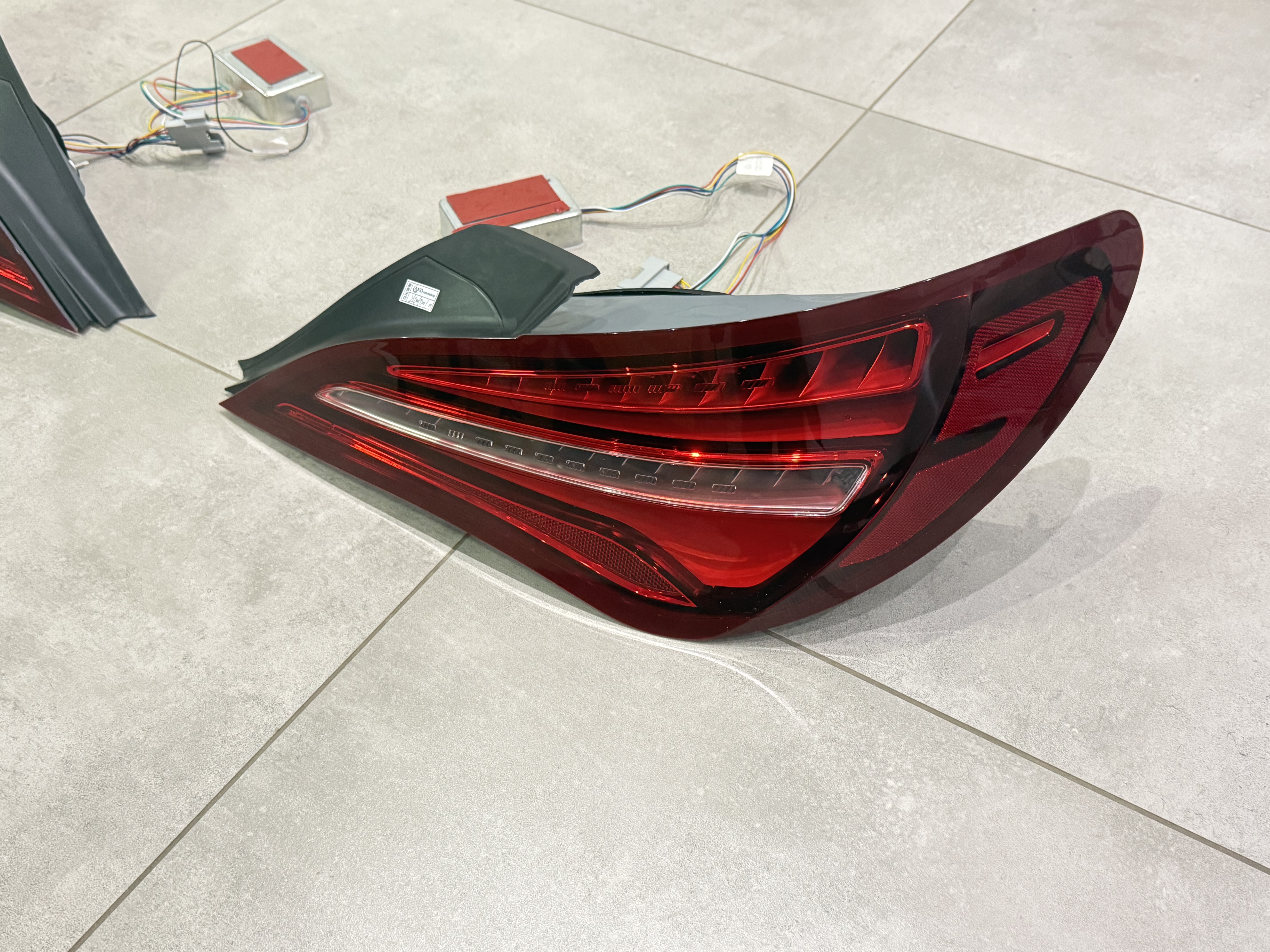 Задні LED ліхтарі Mercedes CLA-Class C117 2013-2018 3