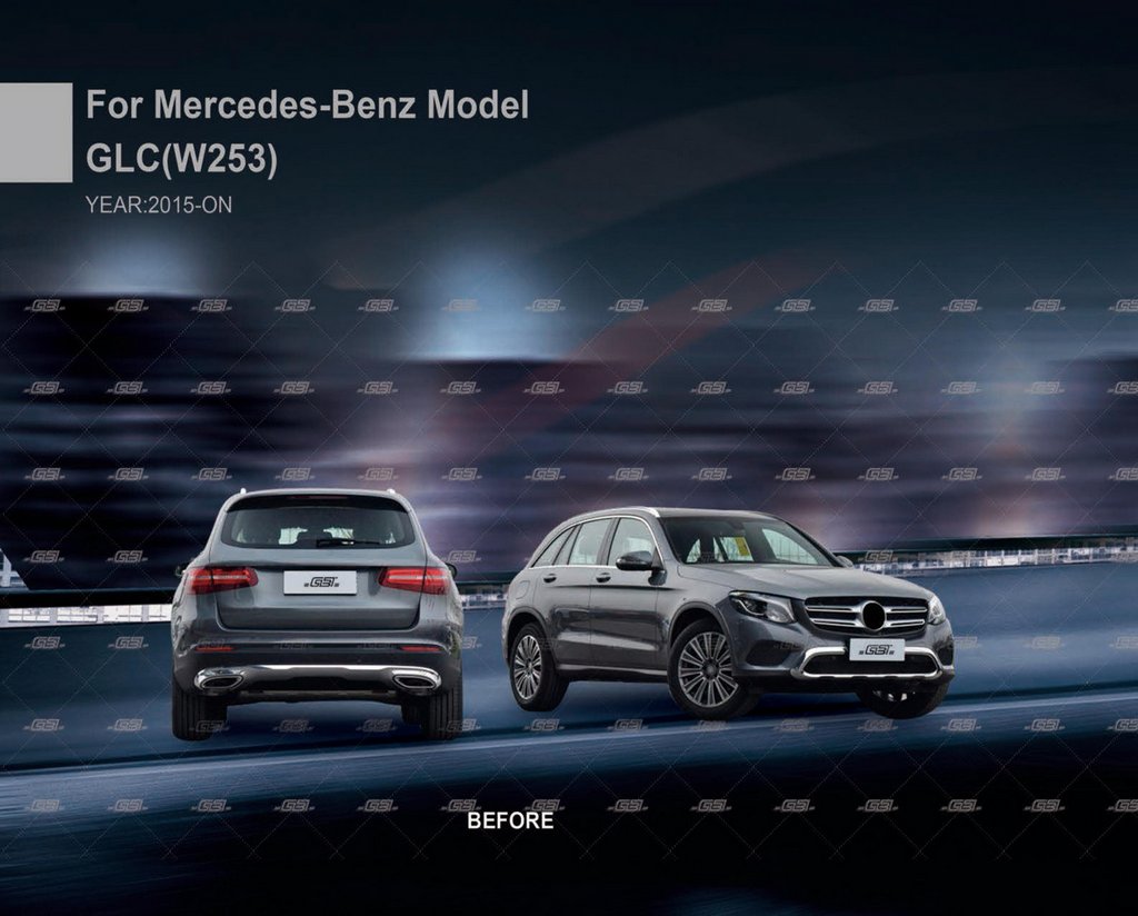 Комплект обвісів 2015-2019 (AMG GLC63) 3