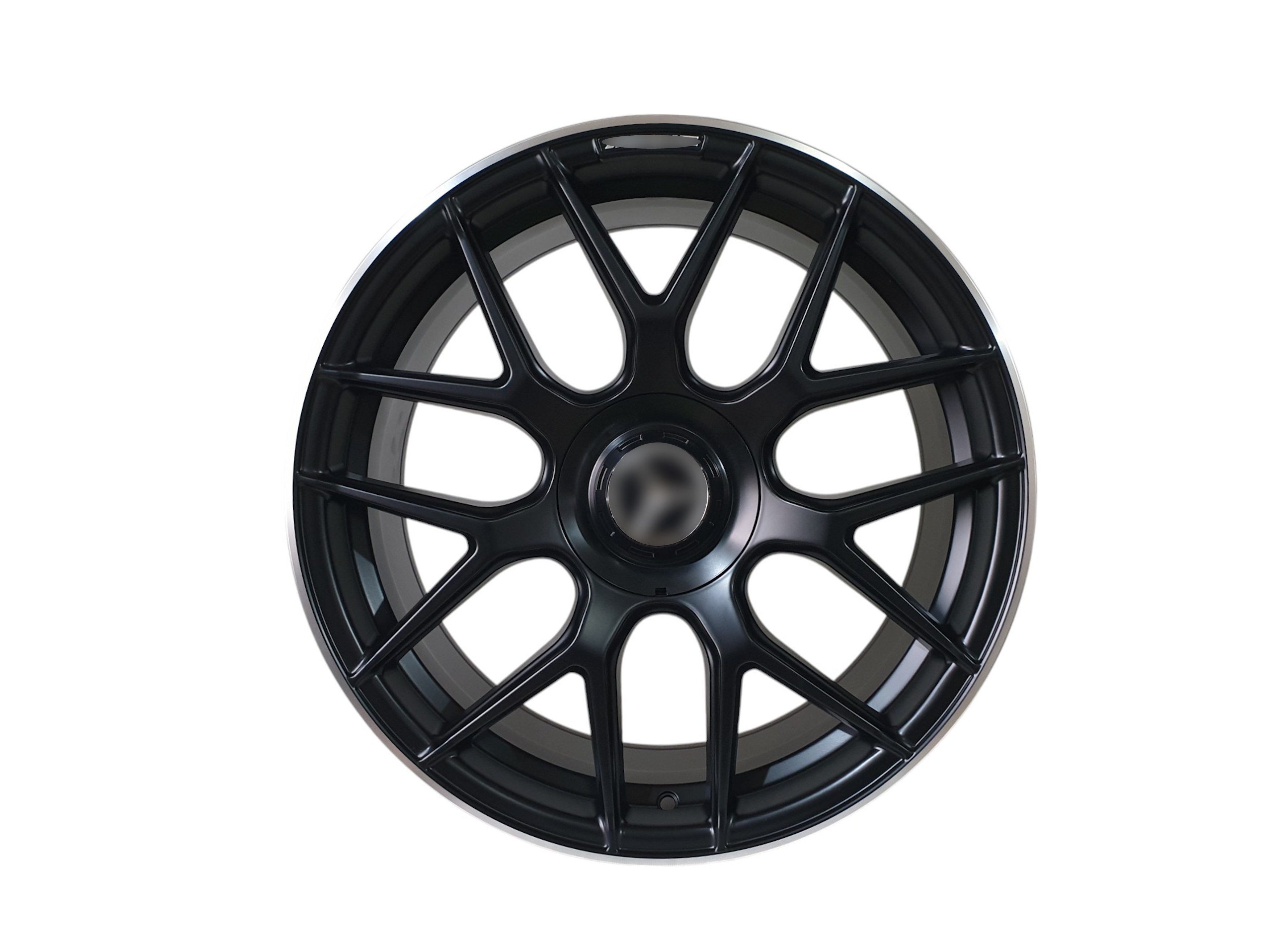 R22 Satin Black + Chrome (одноширокі) Диски на Mercedes-Benz G-Class W463 1990-2018 року