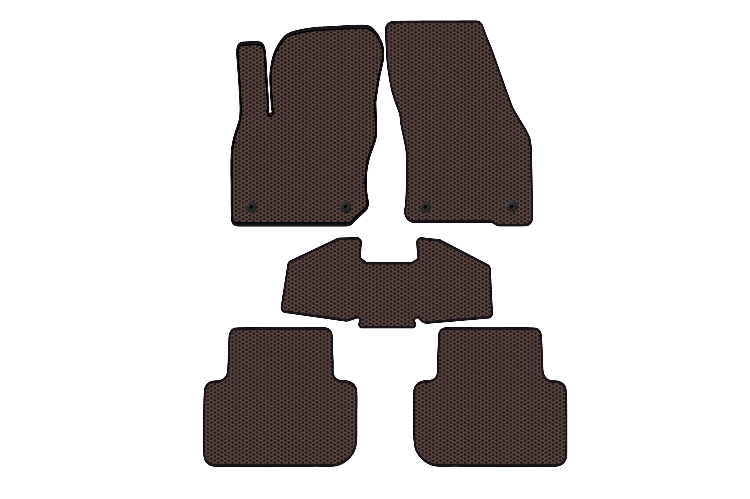 Гумові килимки Carsuit (Коричневий)