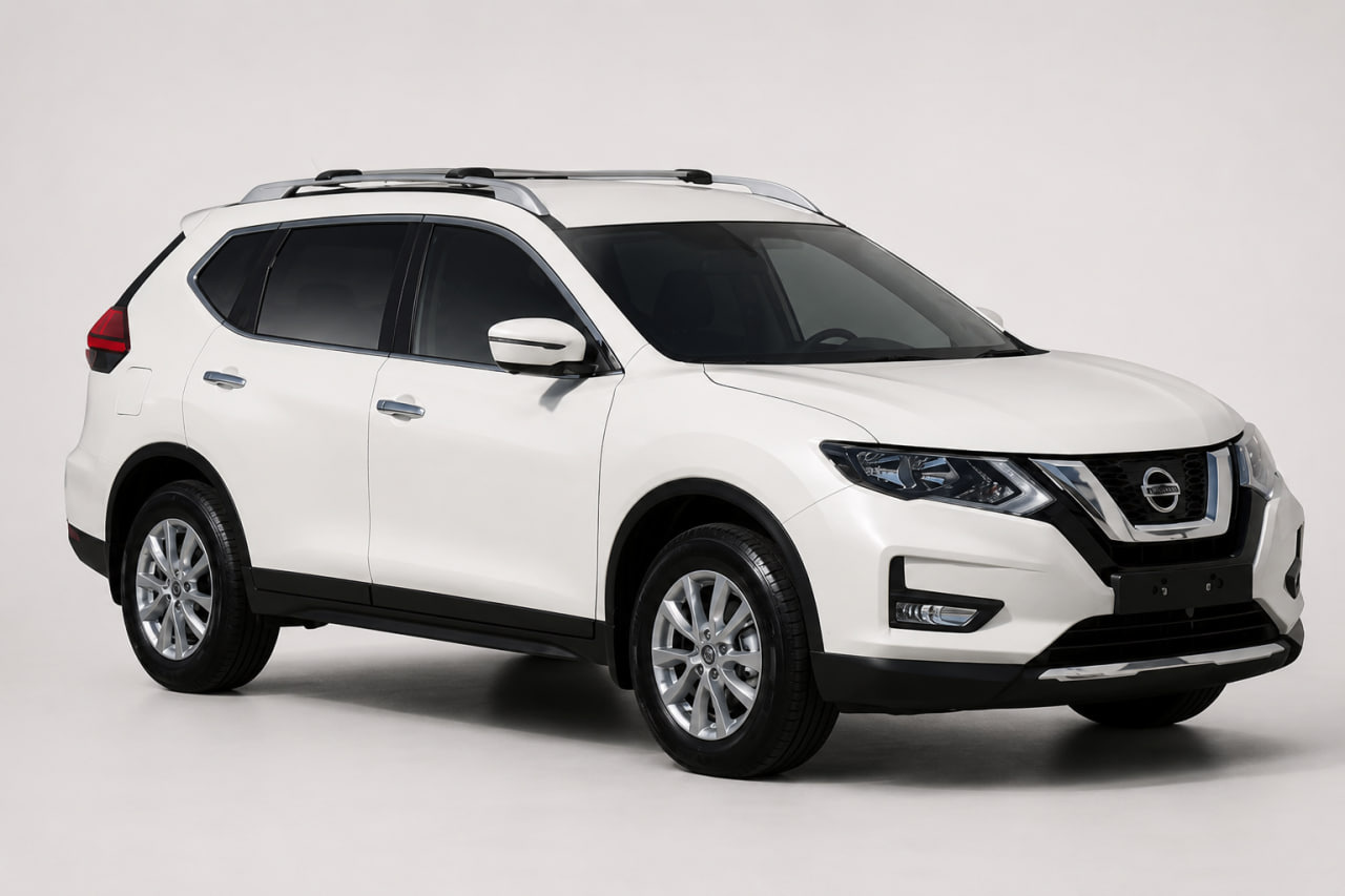 Рейлінги сірі OEM (ABS-пластик, установка на клей)