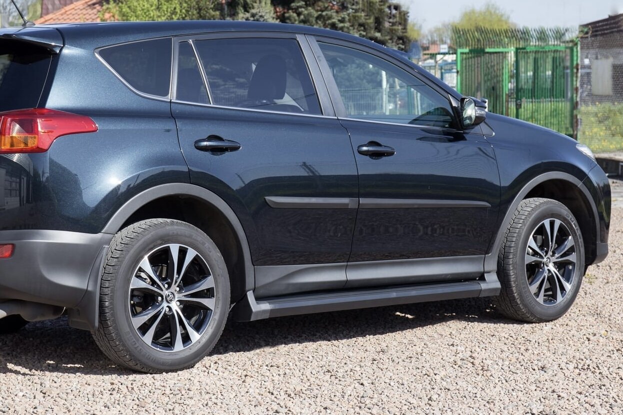 Пороги бічні підніжки Toyota Rav-4 2013-2015 2 шт. 2