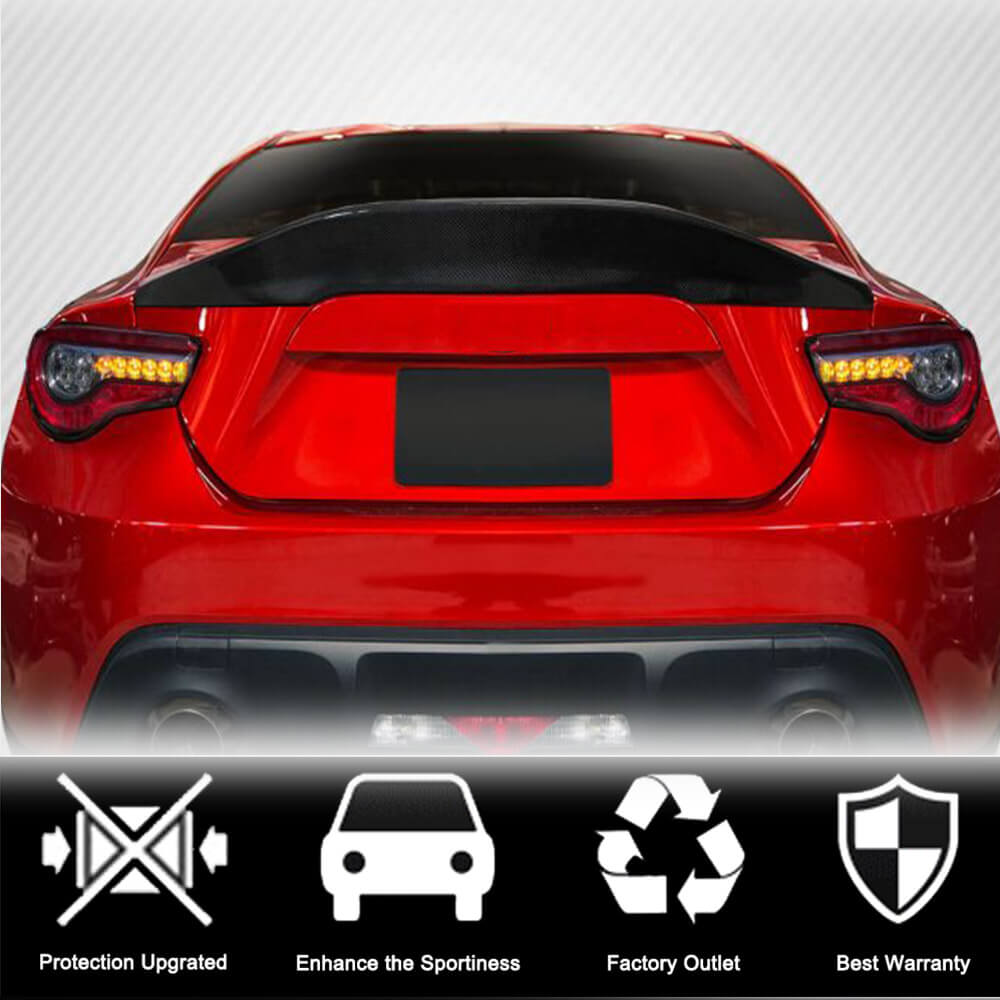 Спойлер V6 (Карбон) 2