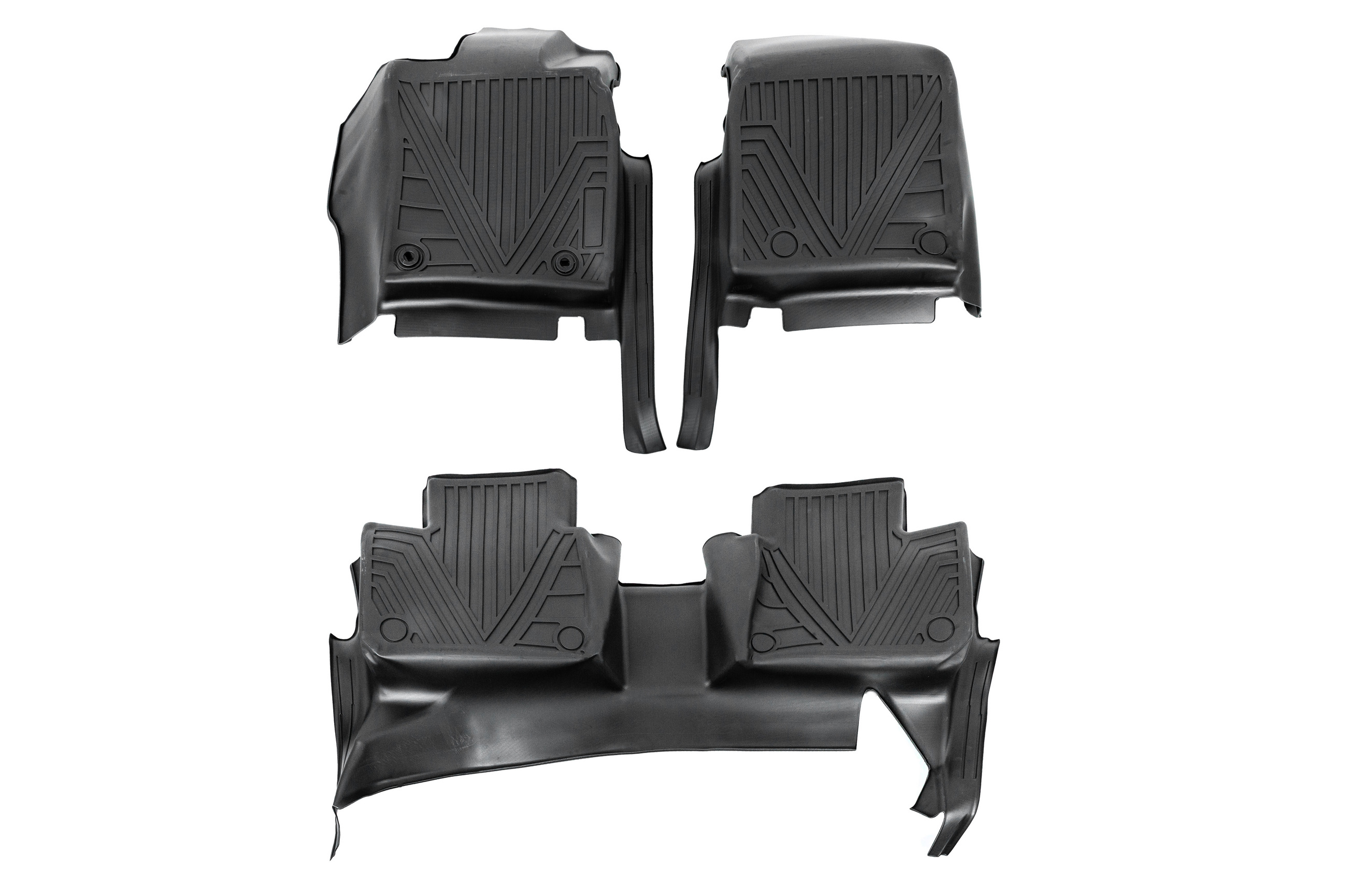 Гумові килимки Niken Luxury 3D (Для гібрид, 3 шт) 2