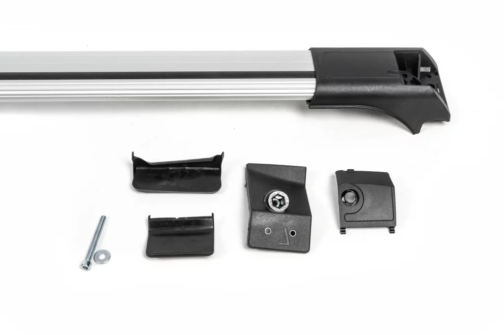 Перемички на рейлінги без ключа Flybar V1 (2 шт) до 110 см, Сірий 5