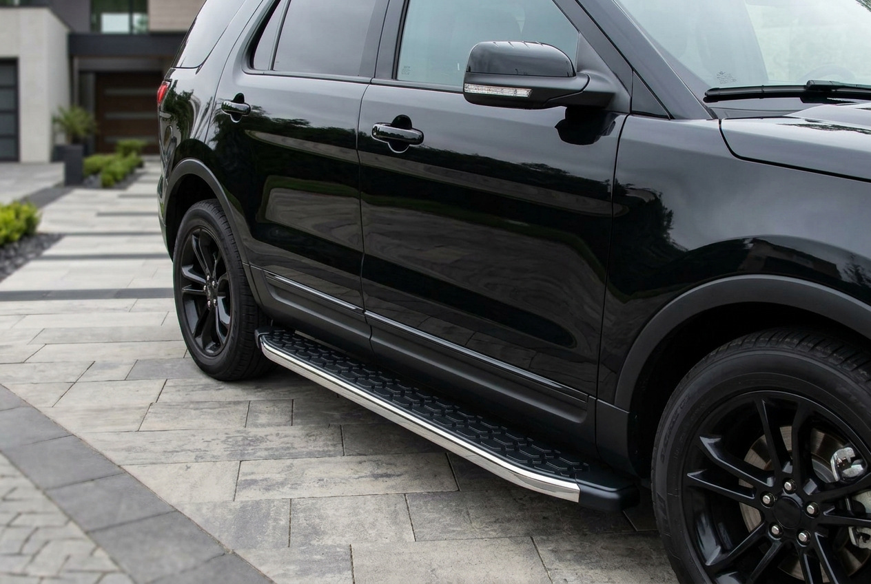 Бокові пороги BlackLine (2 шт., алюміній)