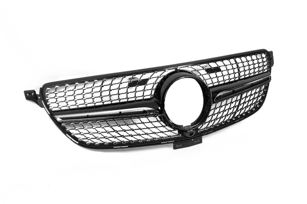 Тюнінг решітка радіатора (Diamond Black) З місцем під камеру 6