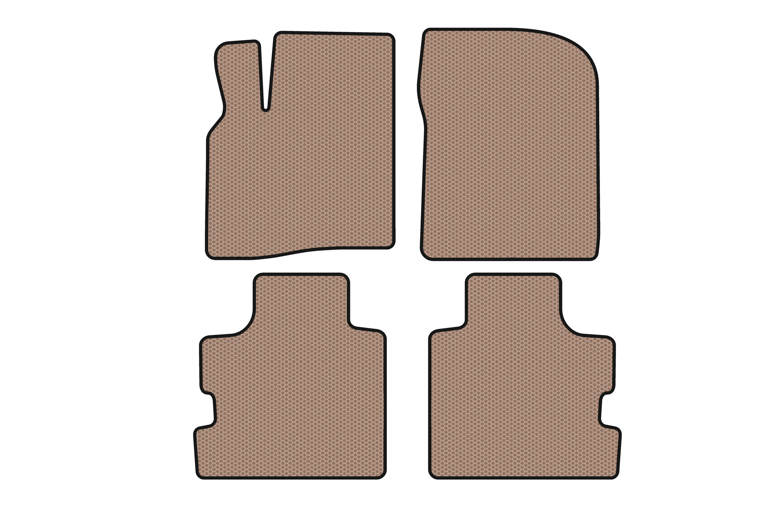 Гумові килимки Carsuit (Бежевий)