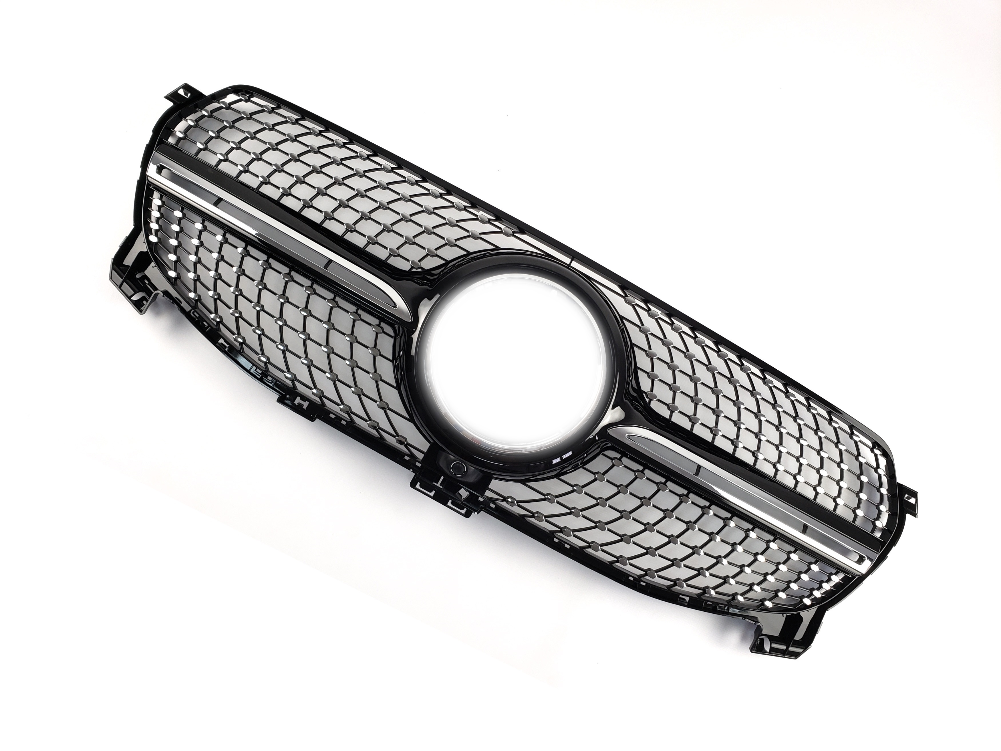 Решітка радіатора Diamond Black (Normal) на Mercedes-Benz GLE-Class W167 2018-2023 року 3