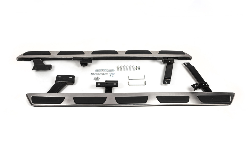 Бокові пороги OEM-V1 (2 шт., Алюміній) 4