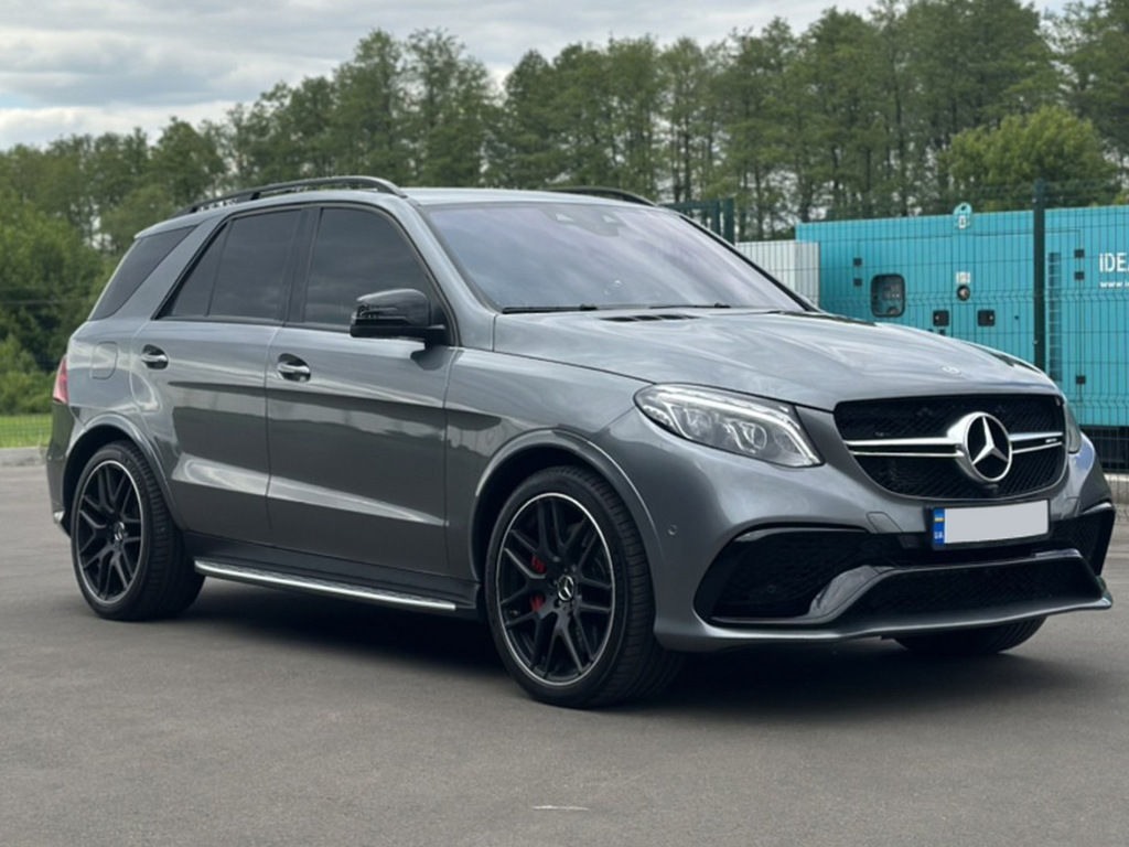 Комплект обвісів GLE63 AMG (з заднім дифузором) 5