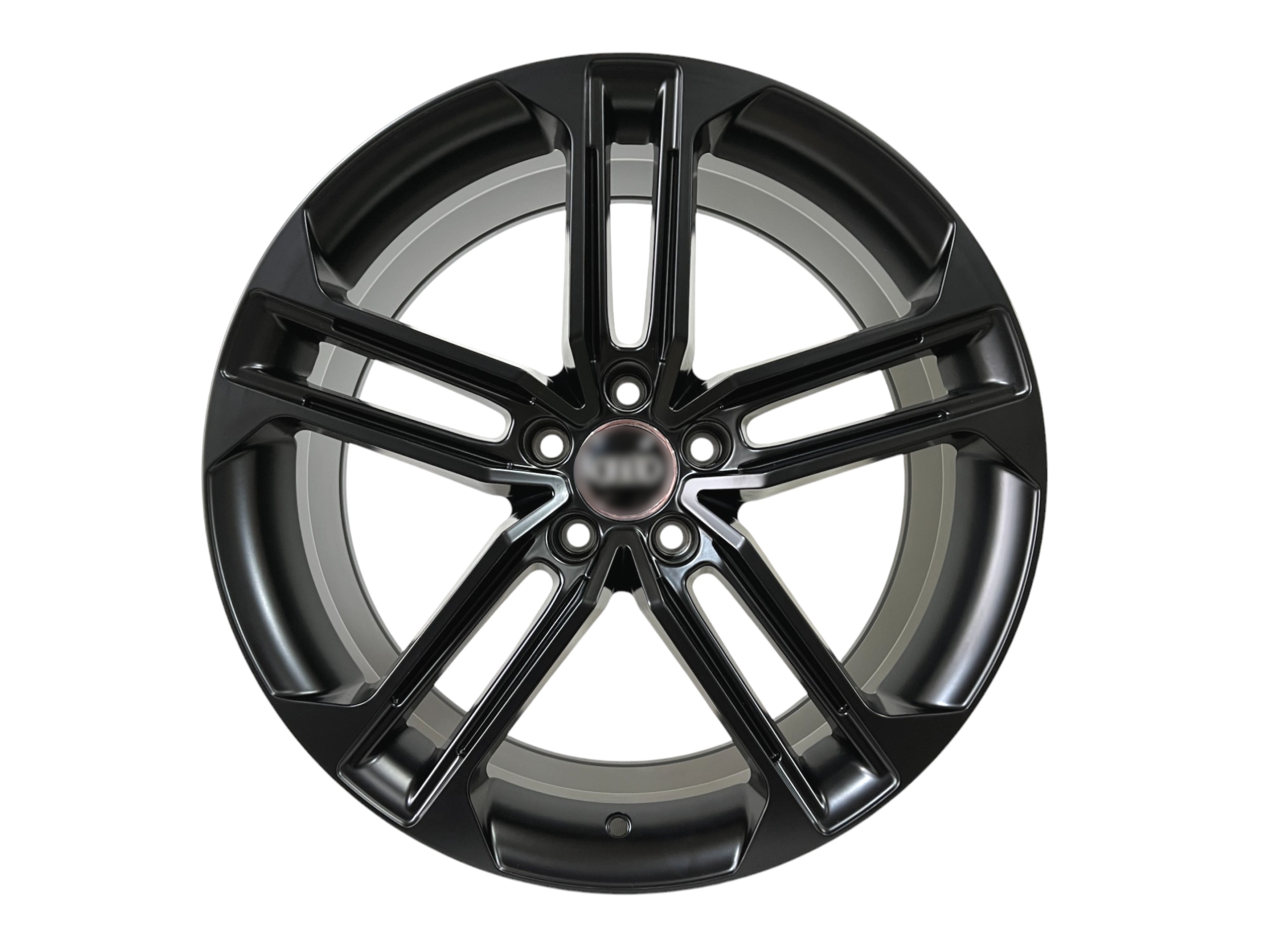 R19 Satin Black (одноширокі 8.5J ET35) Диски на Audi A4 B8 2007-2011 року