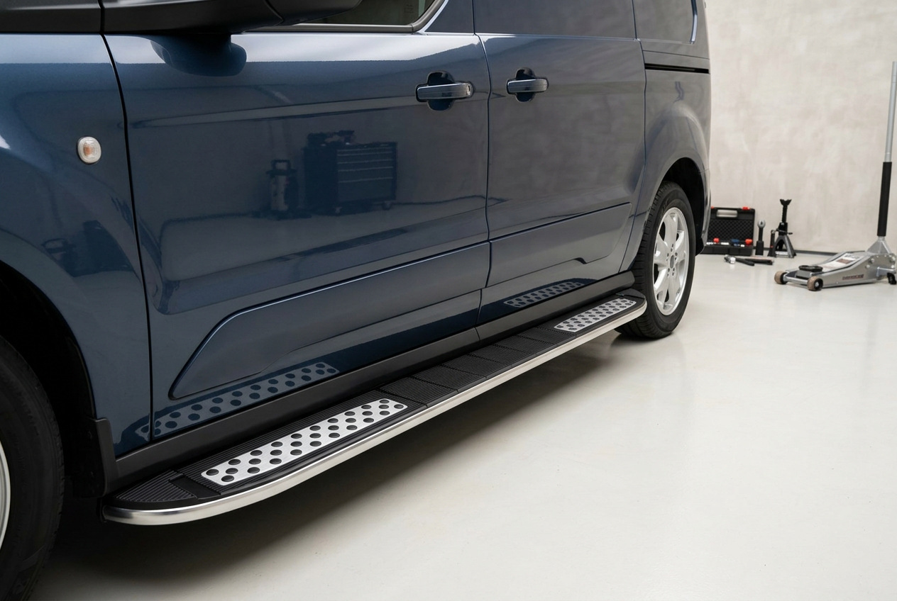 Бокові пороги Tayga V2 (2 шт., алюміній) Стандартна база