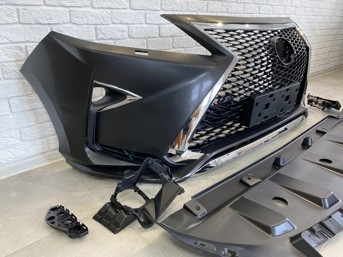 Обвіс бампер передній Lexus RX 2012-2015 F-Sport у стилі 2016+ 6