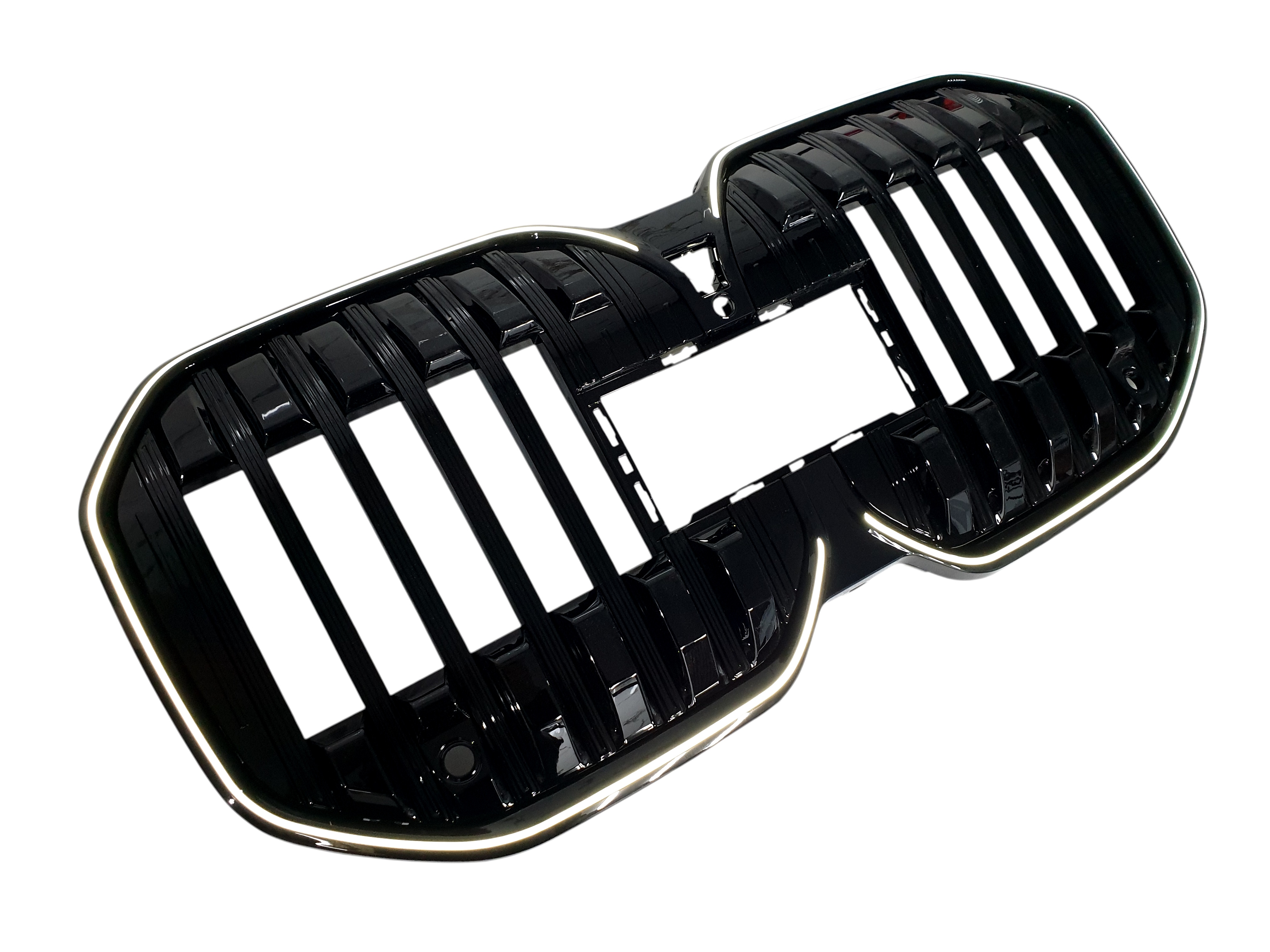 Ніздрі Чорний глянець LED (Iconic Glow) на BMW 7 Series G70 / G71 2022-2026 року 2