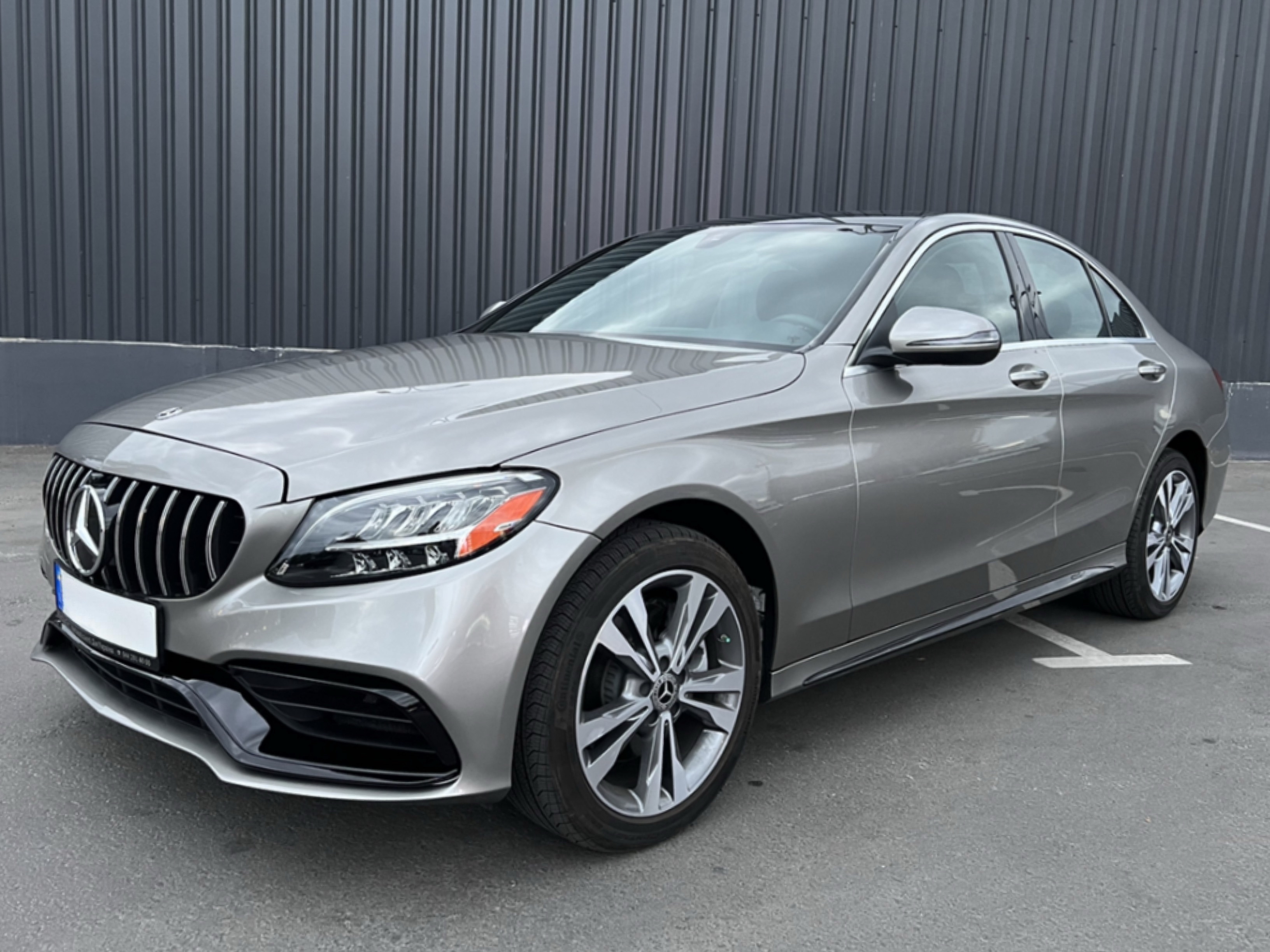 Комплект обвісу стиль AMG C63 рестайлінг 2019+ для Mercedes C Class W205 2014-2021 3
