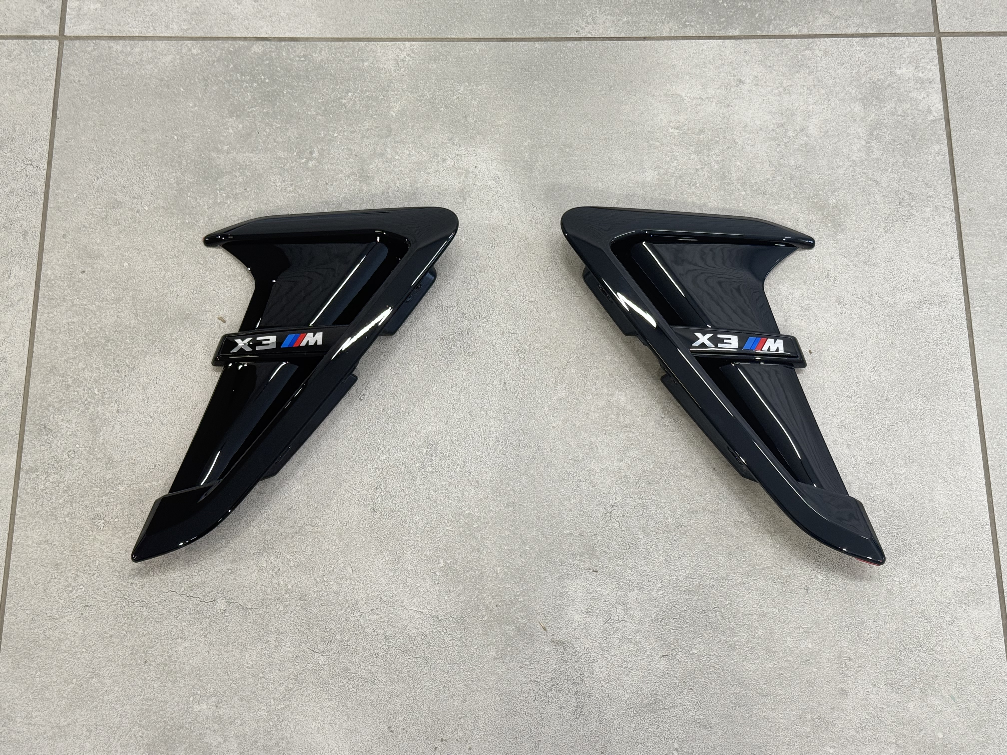 Зябра на крила X3M BMW X3 G01 2018-2024 2шт. 5