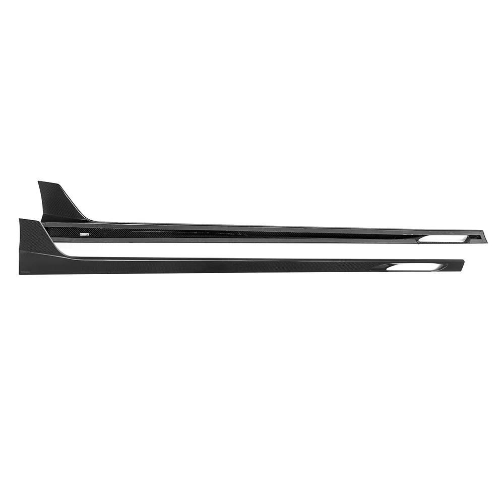 Леза на пороги (Карбон) V2 на BMW M5 G90 / G99 2024-2026 року 3