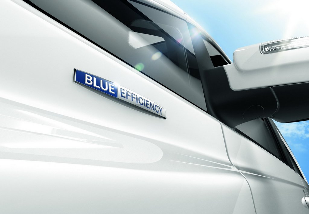 Напис Blue Efficiency Під оригінал