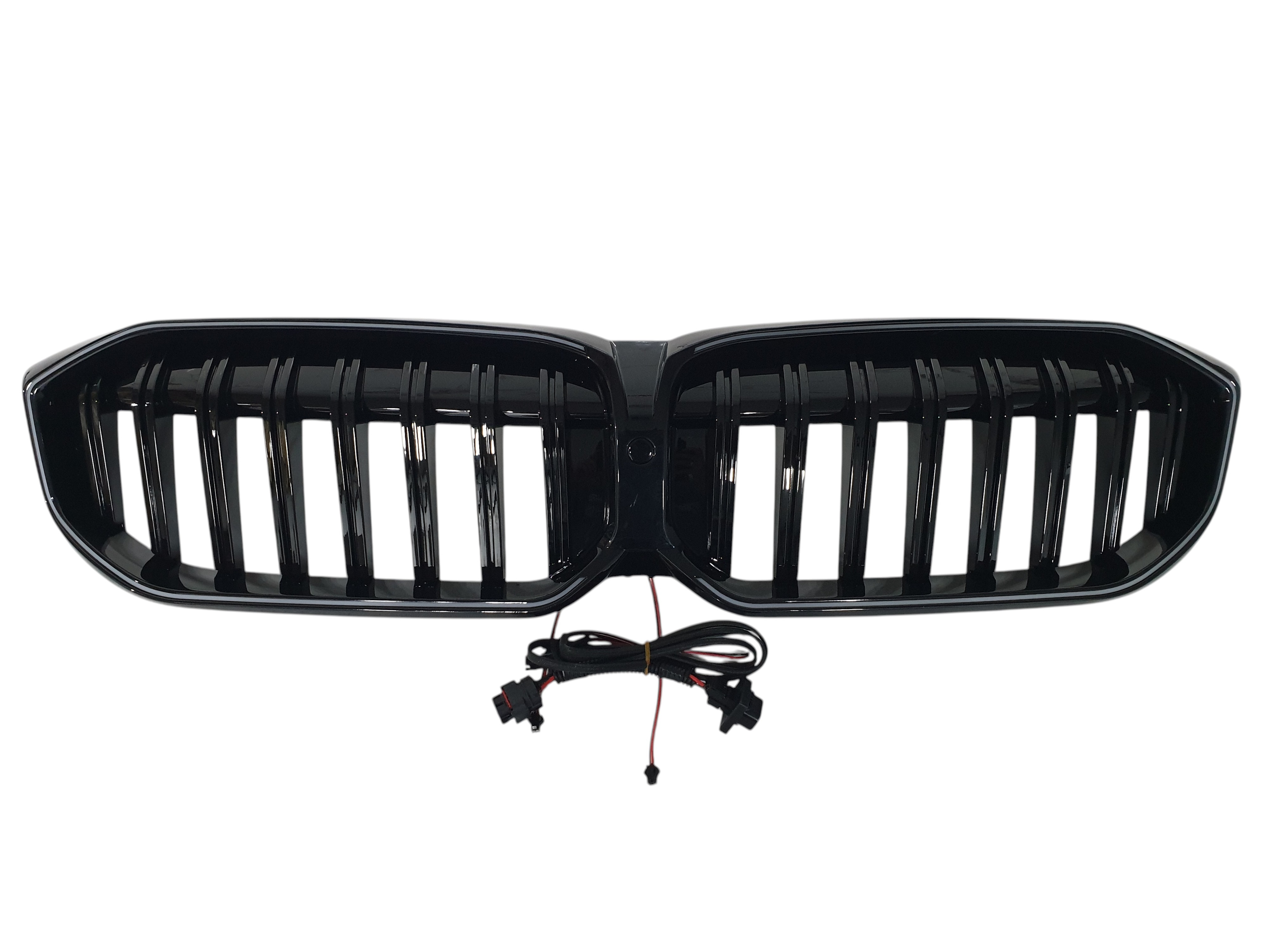 Ніздрі Чорний глянець LED (Iconic Glow) 1bar на BMW 3 Series G20 / G21 2022-2024 року 4