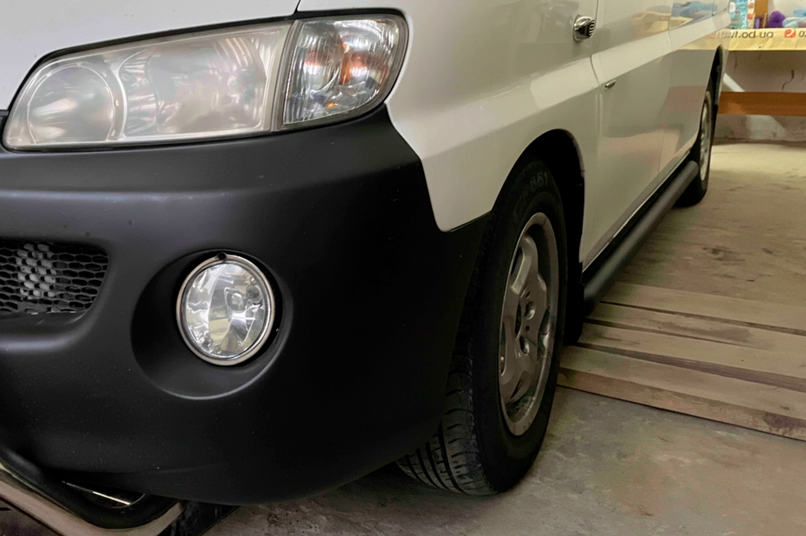 Бічні труби BB002 Black (2 шт., Нерж.) 3
