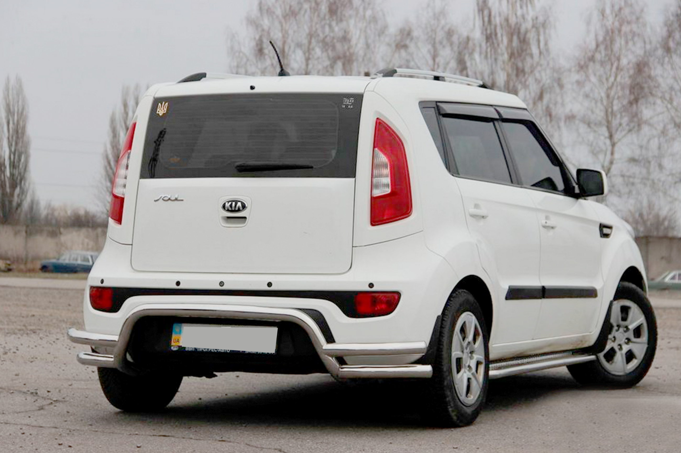 Задній захист AK007-2 (нерж) 4