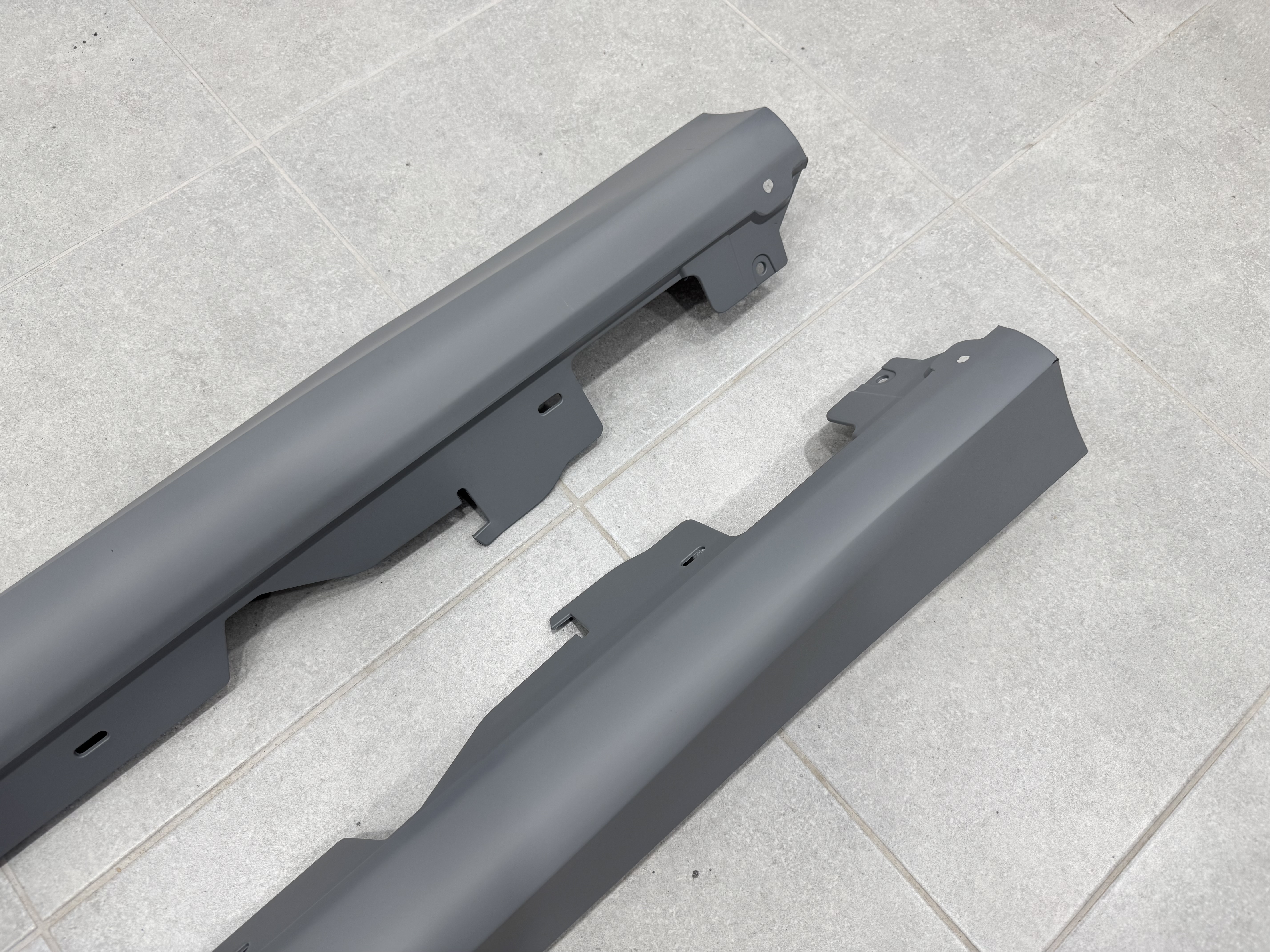 Накладки на пороги M-paket BMW 3 series G20 / G21 2018- 5