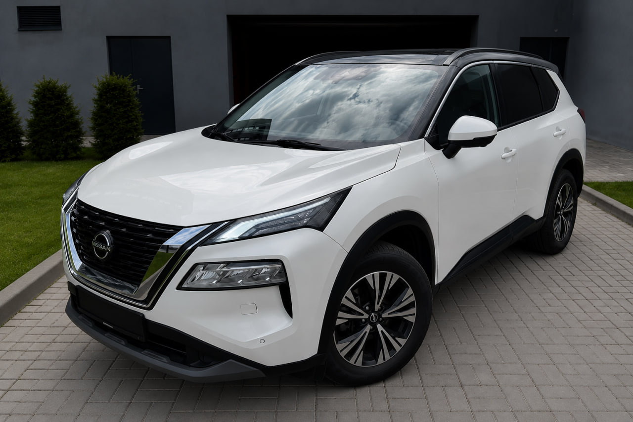 Інтегровані рейлінги чорні OEM (ABS-пластик, установка на клей)
