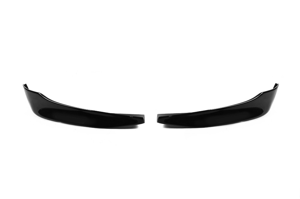 Передня Flap накладка (для E90 Base 2005-2008, чорний глянець, 2 шт) 2