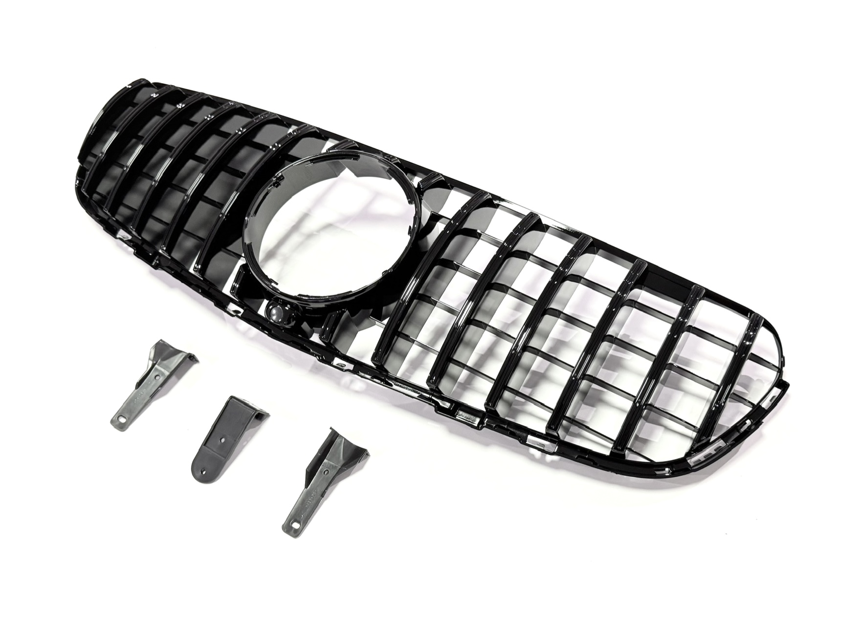 Решітка радіатора GT BLACK Mercedes GLC-Class X253 / C253 2015-2019 3